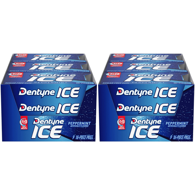 Dentyne Ice: Peppermint -Split 2 Fit Pack