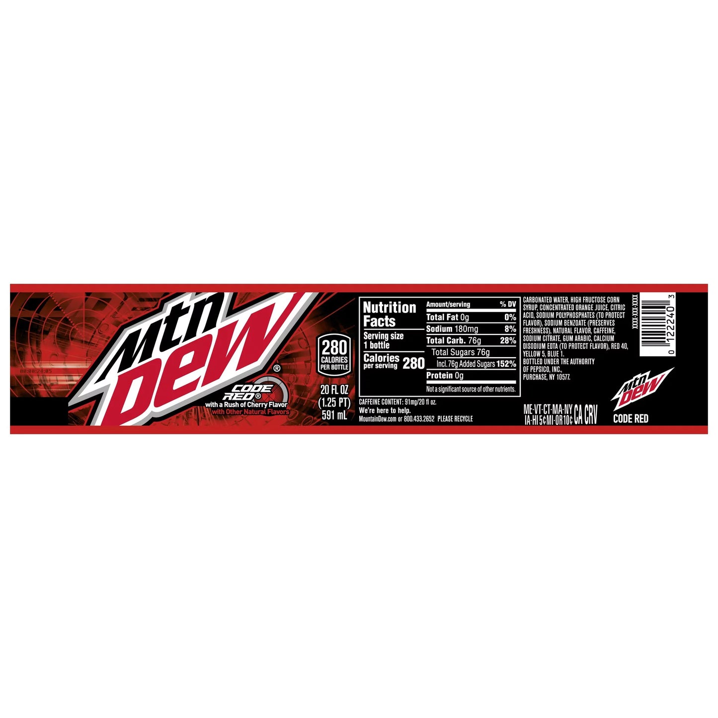 Moutain Dew Code Red