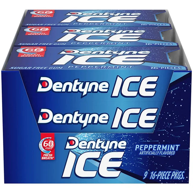 Dentyne Ice: Peppermint -Split 2 Fit Pack