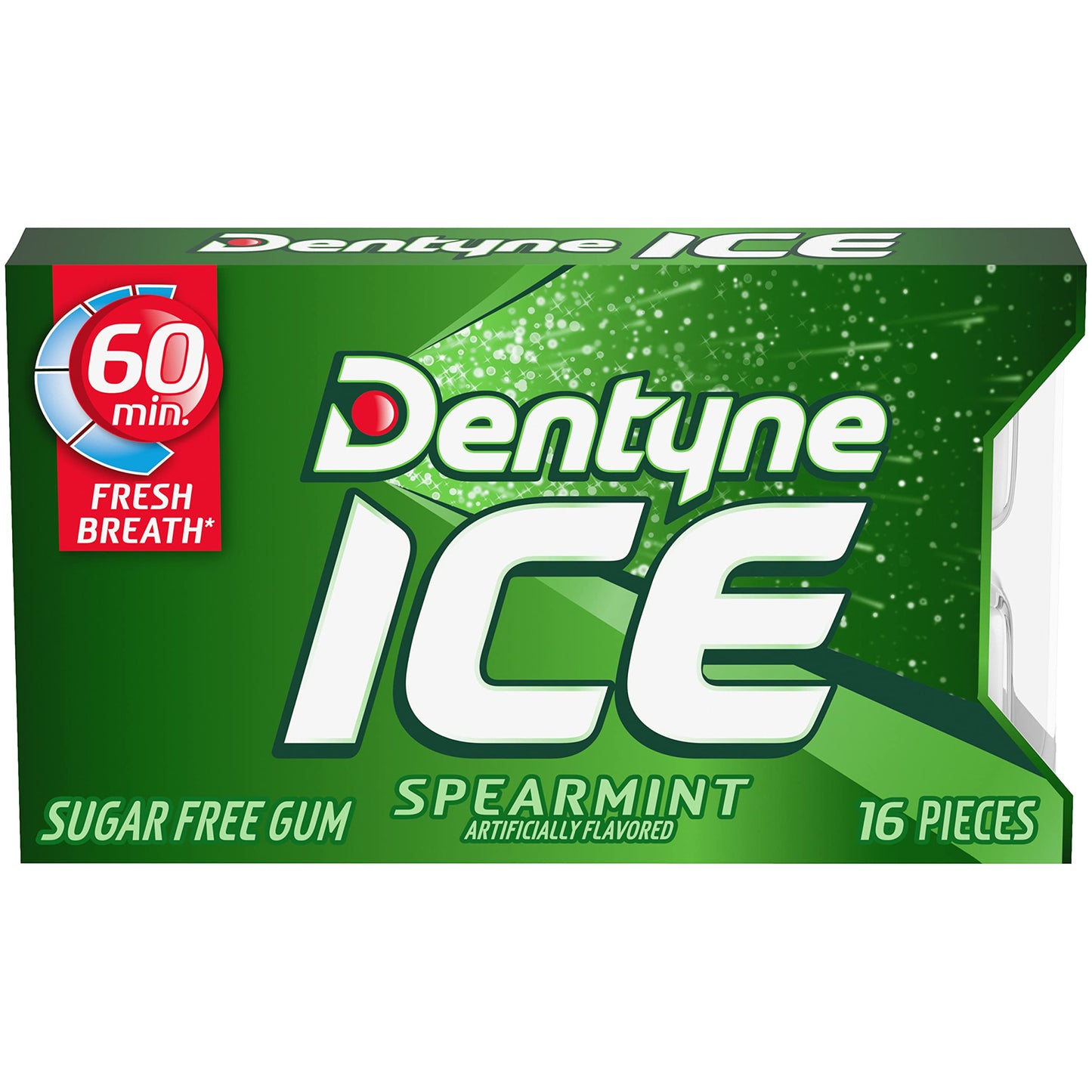 Dentyne Ice Spearmint 16 Pieces