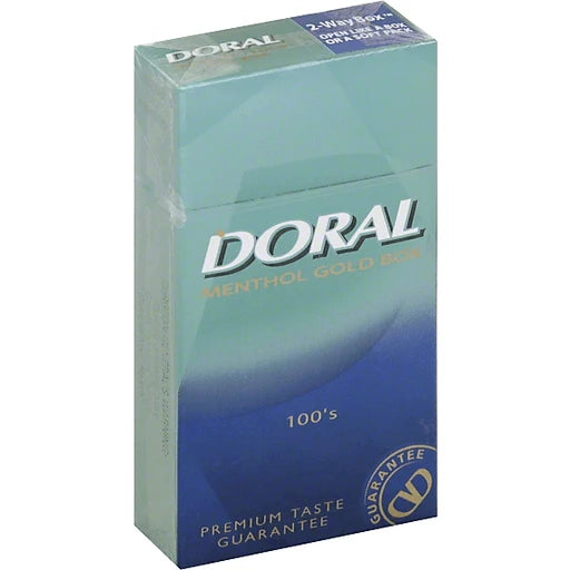 Doral Menthol Gold Box 100s